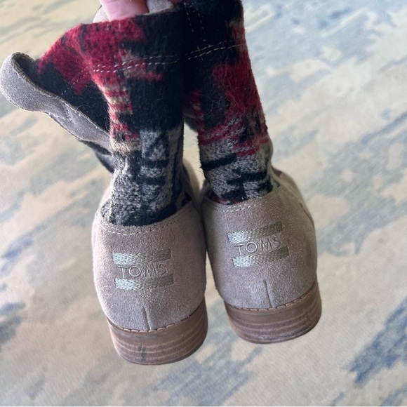 TOM’S DESERT BAJA LAUREL SUEDE BOOTS SIZE 8 EUC - Picture 5 of 12